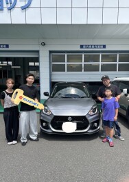 スイフトスポーツファイナルエディションご納車いたしました